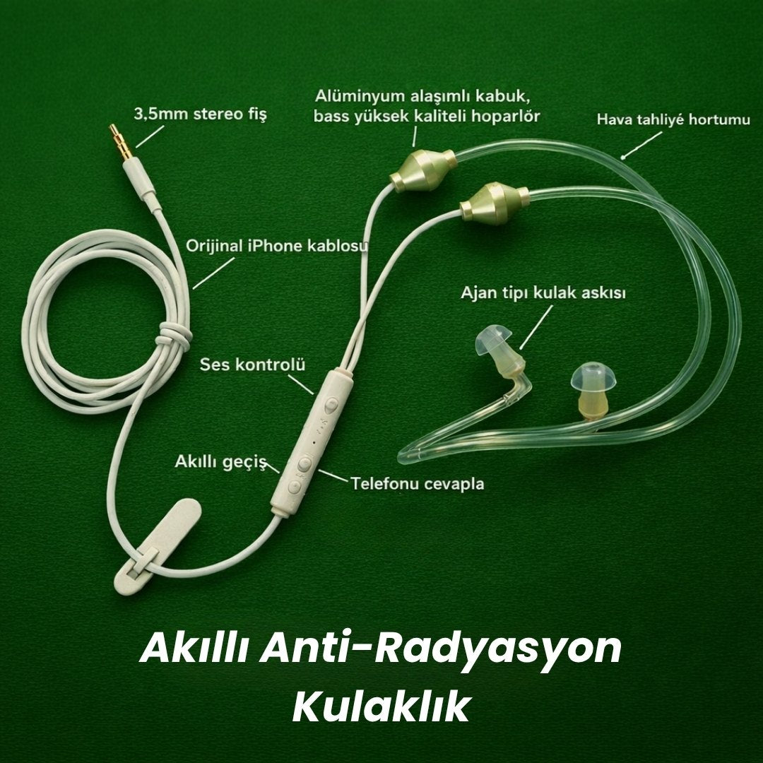 Radyasyon Önleyici Kulaklık